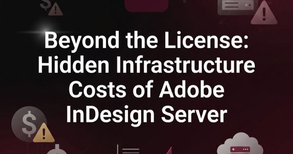 Beyond the License: Hidden Infrastructure Costs of Adobe InDesign Server Explained — Adobe & InDesign thumbnail