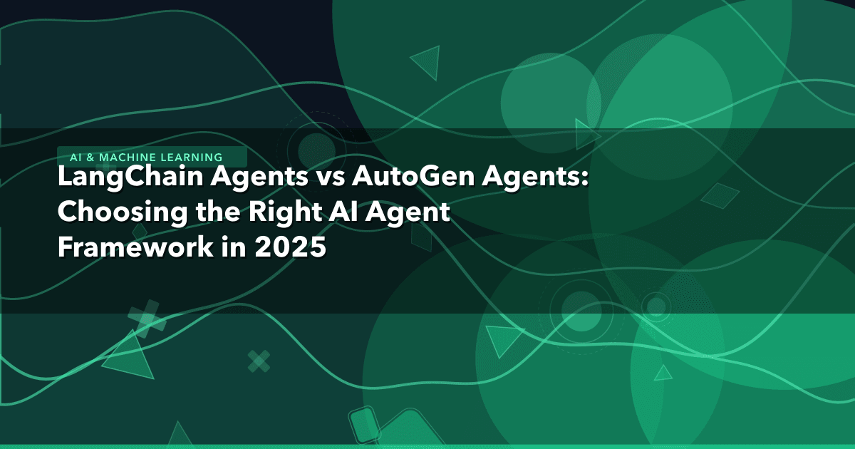 LangChain Agents vs AutoGen Agents: Choosing the Right AI Agent Framework in 2025 — AI & Machine Learning thumbnail