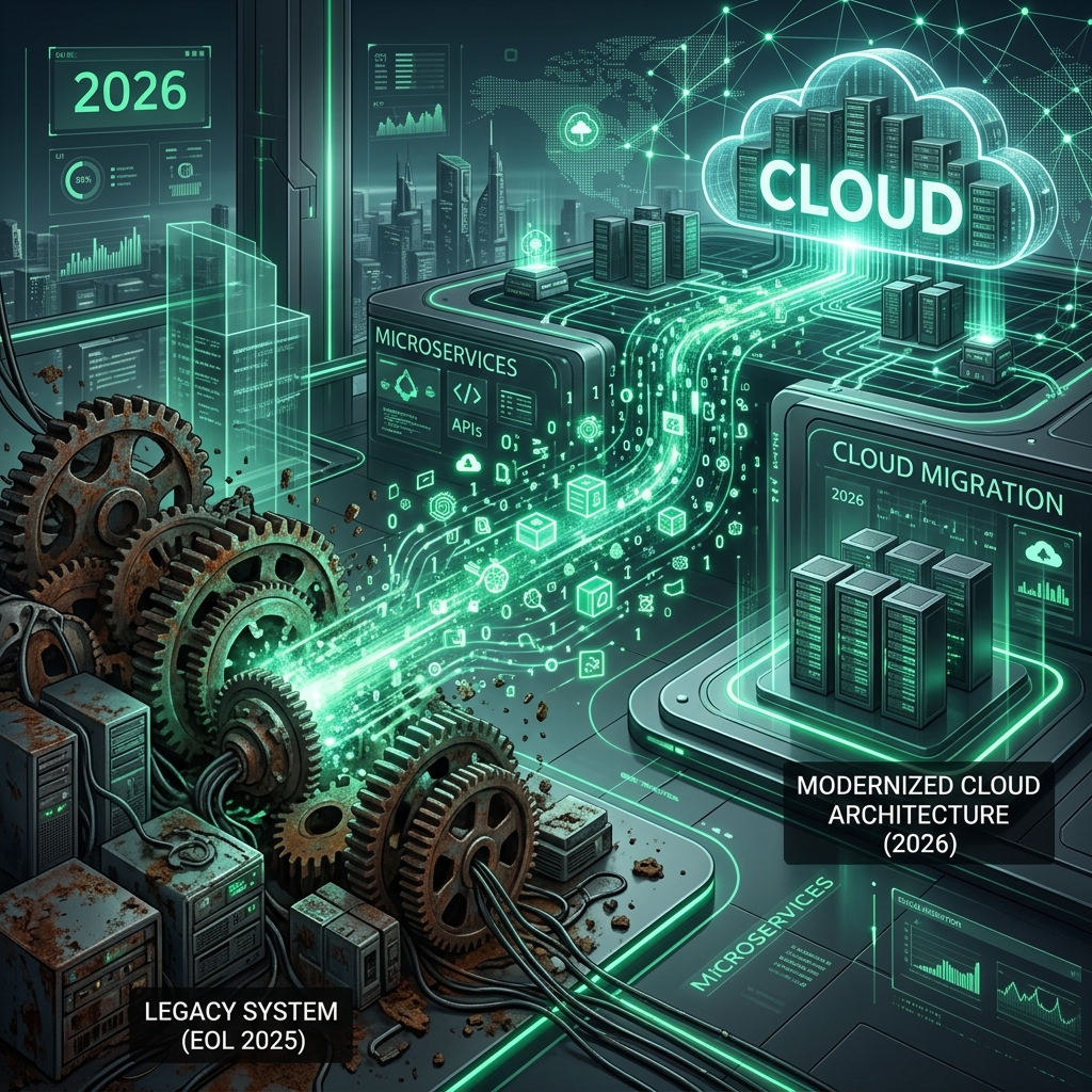 Legacy Application Modernization in 2026: Strategies, Costs, and How to Choose the Right Partner — Cloud & DevOps | MetaDesig