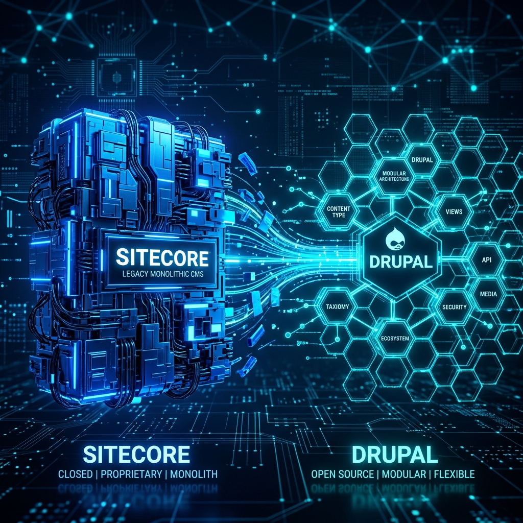 Sitecore to Drupal Migration: The Complete Technical Guide