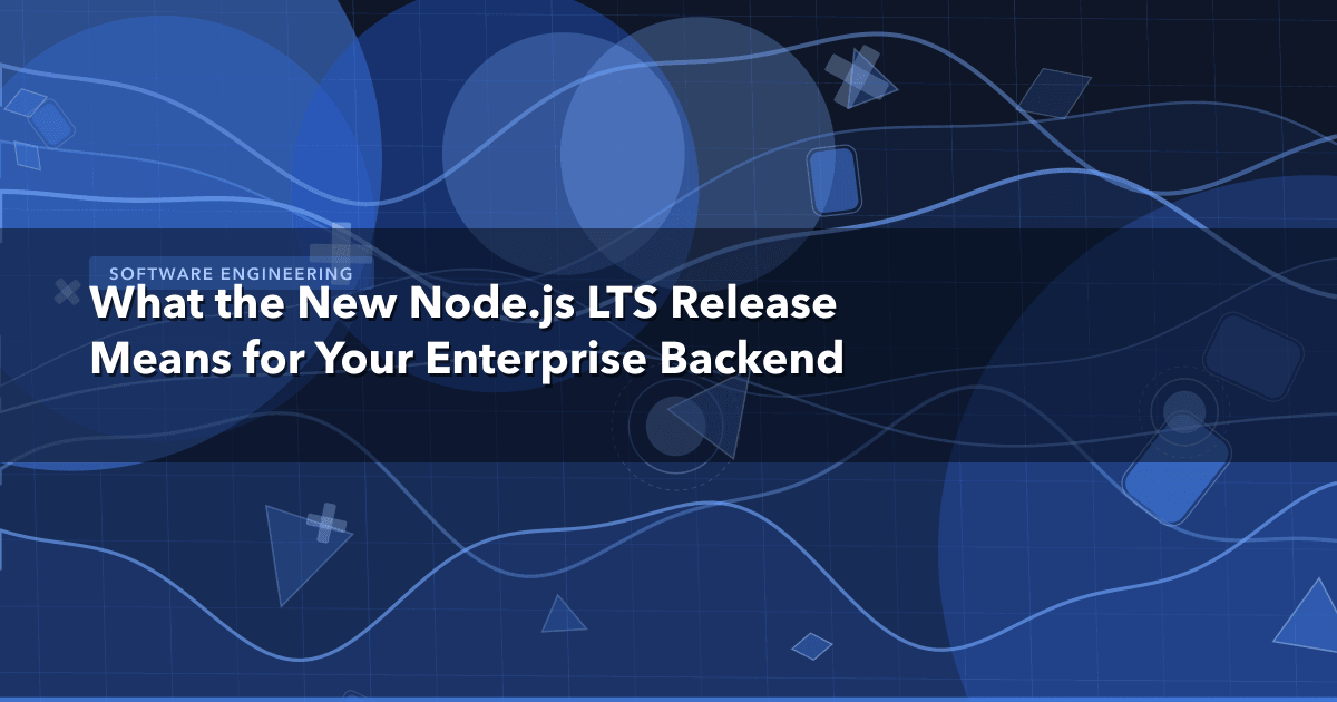 What the New Node.js LTS Release Means for Your Enterprise Backend — Software Engineering thumbnail