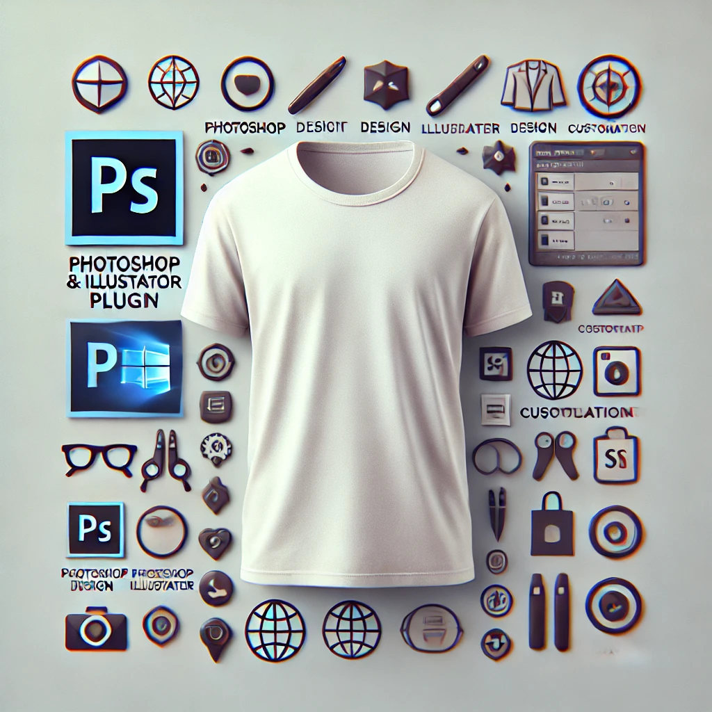 Custom Adobe Photoshop & Illustrator Plugin for Apparel Design