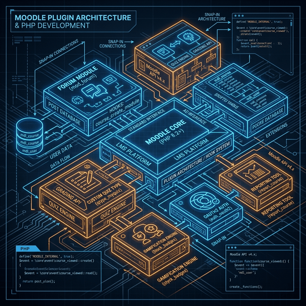 Moople Design Moodle Plugin Development Architecture Guide