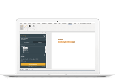 MS WORD DYNAMIC DATA INTEGRATION TOOL