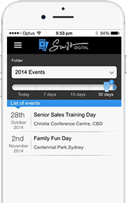 SWIFT EVENTS