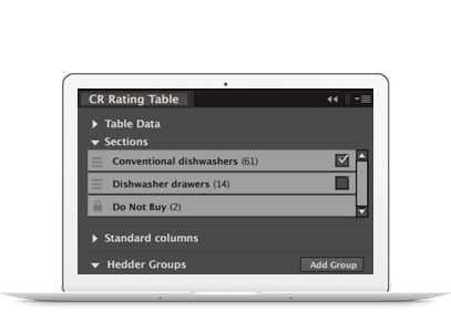 TABLE BUILDER