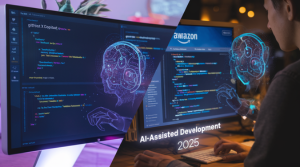 AI-Assisted Full Stack Development: GitHub Copilot X vs. Amazon CodeWhisperer 2025