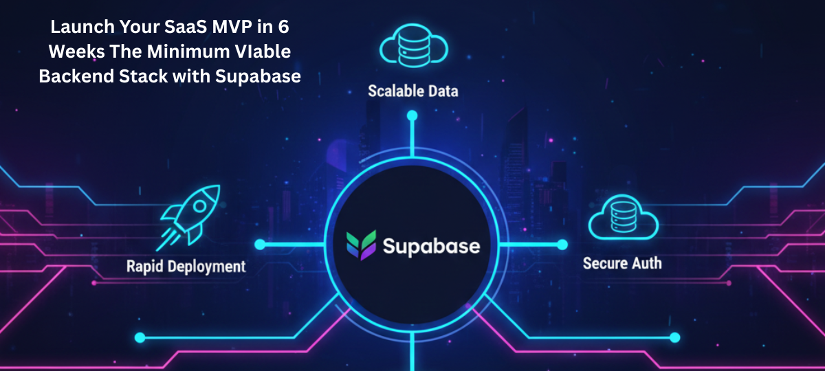 Launch Your SaaS MVP in 6 Weeks with Supabase Backend
