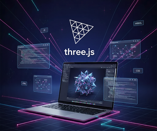 Three.js Development Company for 3D Web