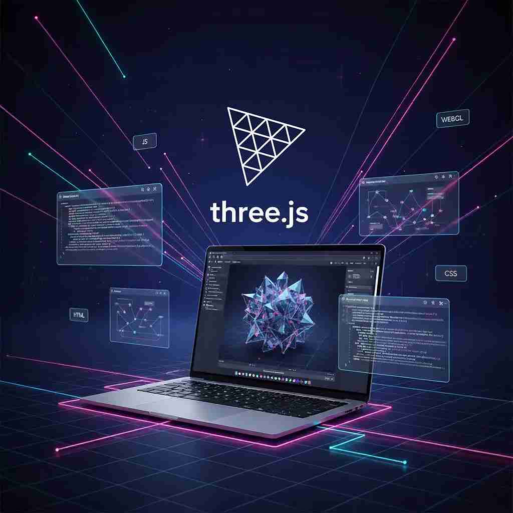 Three.js Development Company for 3D Web
