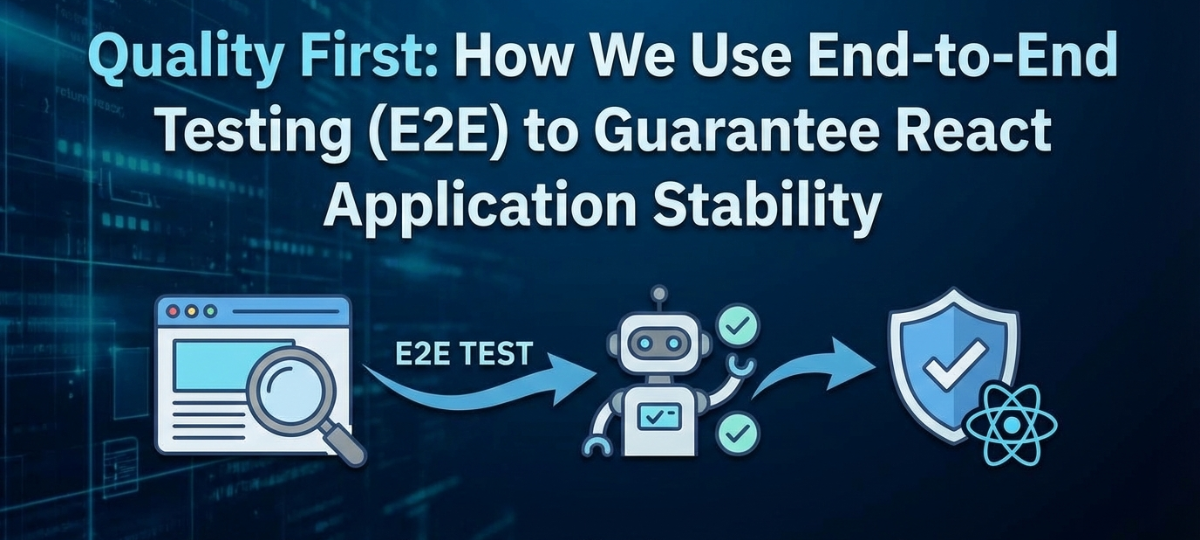 Quality First: How We Use End-to-End Testing (E2E) to Guarantee React Application Stability