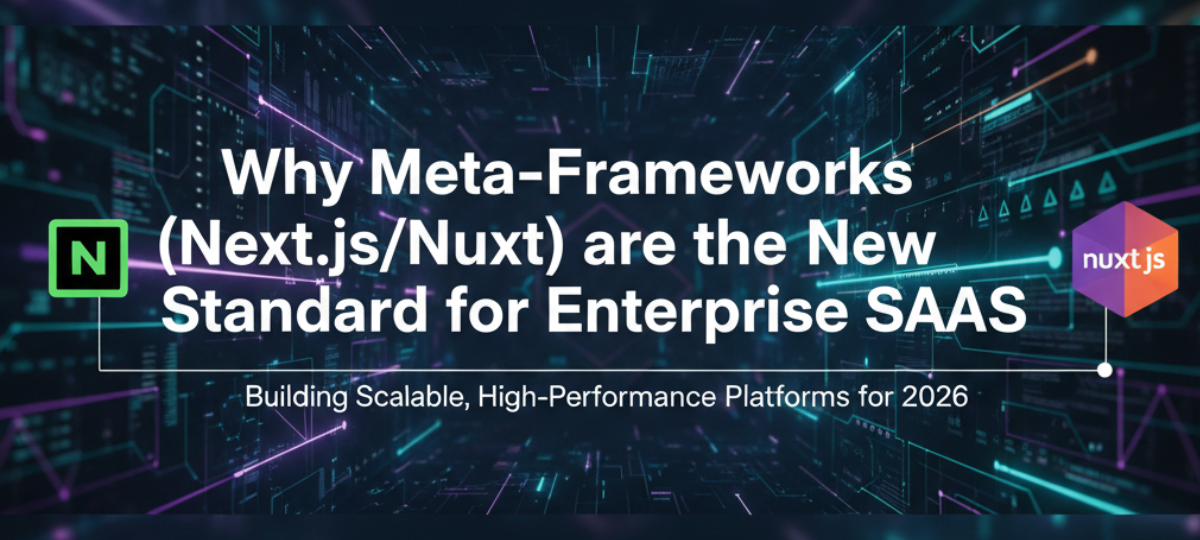Why Meta-Frameworks (Next.js/Nuxt) are the New Standard for Enterprise SaaS